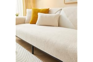 IMSGVIFO Pokrowiec z weluru na kanapę 1, 2, 3 lub 4 osobową, kształt narożnika, pokrowiec na sofę, kanapę, welurowa narzuta na sofę, pokrowce na sofę z antypoślizgową podszewką, osłona na sofę.