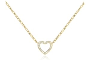 COSIE LILY Collar Mujer Collar de Plata de Ley 925 en Chapado en Oro Rosa/14K Chapado en Oro de/Chapado en Blanco,Joyas Regalos para Esposa, Mamá, Novia, Cumpleaños Navidad Aniversario día de San Valentín Regalo