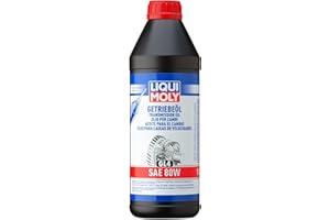 LIQUI MOLY Aceite para el cambio (GL4) SAE 80W | 1 L | Aceite de engranajes | Aceite hidráulico | 1020