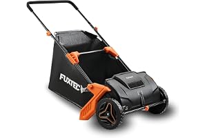 FUXTEC Lövuppsamlare FX-LS52-530 mm arbetsbredd, 0-40 mm arbetsdjup, ca 100 l behållare och 6,5 kg nettovikt