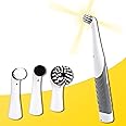 NEW Rechargeable Sonic Scrubber | Electric Cleaning Brush Scrubber | Electric Spin Scrubber | Electric Cleaning Brush | Power Scrubbing | High Power Motor | 4 Replaceable Brush Heads
