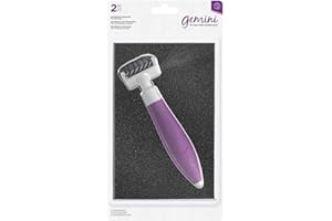 CRAFTER'S COMPANION Crafters Companion CC-DIETOOL Gemini Brosse de découpe Facile à Prendre en Main et Tampon en Mousse, Papier, Multicolore, Taille unique