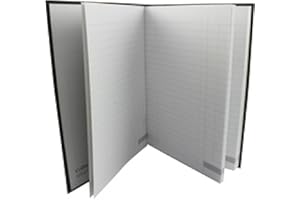 Collins Ideal - Cuaderno para contabilidad (tamaño A5), color gris