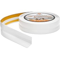 Zelfklevende Zachte Plinten PVC - 10cm X 5m Zwart - Waterdicht Voor Keuken En Badkamer