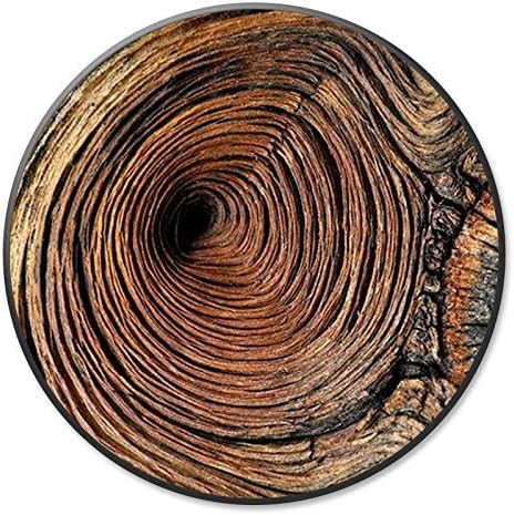 CLZY Fashion Multifunction Pop Holder Socket Expanding Stand and Grip Mount for Smartphones, Tablets - Wooden Ring