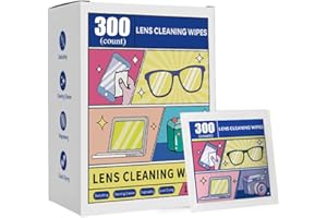 HI FINE CARE Toallitas de limpieza prehumedecidas para lentes, pantallas de computadora y portátiles, teléfonos inteligentes, lentes ópticas, gafas y pantalla de reloj, secado rápido y sin arañazos (multicolor)