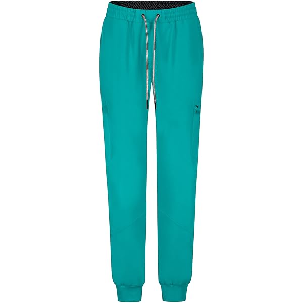 B-well Aurelia Medische Broek Jogger – Antimicrobieel, geurremmend, kreukvrij – 6 zakken en verstelbare taille, latte, XXL