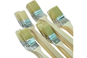 ‎ROTIX ROTIX-98115 | 20 X Heizkörperpinsel | 12 Stück 35 mm Plus 8 Stück 50 mm | kräftige Polymix-Borste