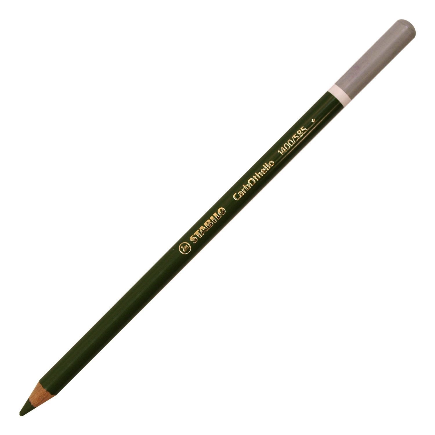 STABILO CarbOthello matita colorata carboncino carboncino colore Verde Oliva Confezione da 12 Amazon Cancelleria e prodotti per ufficio