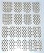 Chix Nails Nail Wraps Black On Silver Polka Dot Fingers Toes Vinyl Foils Minx Trendy Style