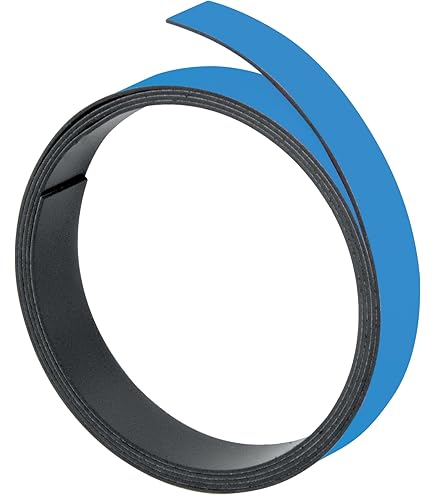 Magnetic-Racking Strip 40mm Wide X 0.85mm Thick X 5M Long, Color Strip Roll Can Be Written On To Mark Areas - Very Popular For Use In Warehouses As