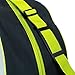 Charles Bentley 49 Litre Large Ski Boot Bag Snow Rucksack Holdall With Shoulder Strap - Lime Green