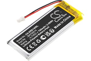 TECHTEK Batteri 700mAh kompatibel med [Cardo] Packtalk Edge ersätter BAT00014