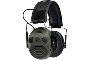 BERETTA Cuffie da Tiro elettroniche attive, protezione di 32dB SNR. Unisex adulto