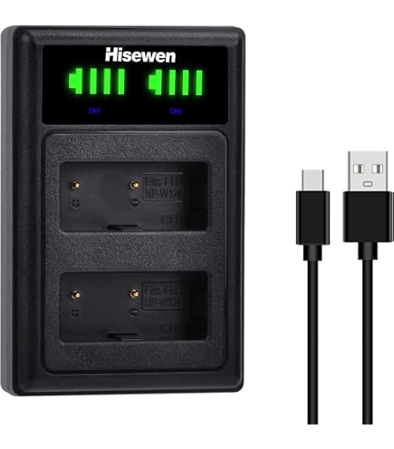 Chargeur Mural FUJIFILM BC-W126S - Pour Batterie NP-W126/S - Noir