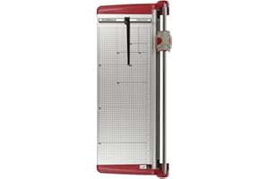 SHOW-ME Razorback RZT670 A2 Rotary Trimmer, Heavy Duty Paper Cutter With self-sharpening Blade, Ideal Paper Trimmer For School & Office, with Pre-Printed Size Guide, Long-Lasting A2 Paper Cutter