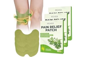 Hojalis Schmerzlinderung Patch, 30 Stück Wermut-Schmerzlinderungspflaster, Knie Selbstklebende Wärmepflaster Patch,Pain Relief Patch für Knie, Rücken, Nacken Muskelkater
