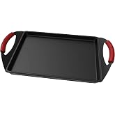 Cecotec Grill Griddle 40 x 23 cm Non-stick, Gourmet Collection | ILAG Ultimate Protect Pro Non-stick Base 0.6 cm Three Layers