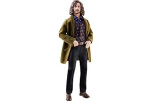 MATTEL HARRY POTTER Harry Potter Kolekcjonerska lalka Syriusz Black (25 cm) z punktami zgięcia, ubrankiem i różdżką, prezent dla dzieci od 6 roku życia, HCJ34
