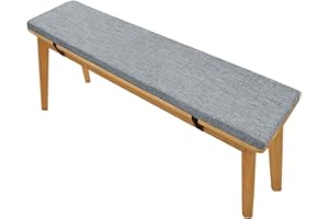 GOZYLA Nach Maß Bankkissen Bankauflage Stuhlkissen Patio Custom Bench Cushions, Waschbar Abnehmbarem Gartenbankauflage rutschfeste Bankpolster Schaukel Sitzkissen für Outdoor, GartenmöBel, Terrasse (3cm)