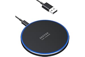 Cargador inalámbrico, Cargador inalámbrico rápido de hasta 20W Compatible con Samsung Galaxy S23/S22/S21/S20/S10, Compatible 