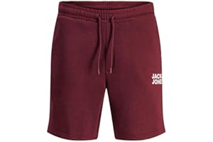 JACK & JONES Jjinewsoft Short de survêtement GMS Tissu Sweat-Longueur Genou-Regular Homme