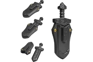 7JI Sword Relax Toy, Fidget Slider Anti-Stress Toy for Adults, Magnetic Metal Toys, Anti-Anxiety Desk Toys for Office