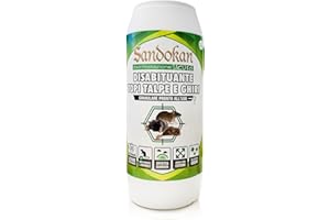 Sandokan Disabituante Topi Talpe Ratti 1 kg Granulare Repellente Ratti Topi Talpe