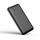 Power Bank,Portable Charger 10000mAh,High Capacity Power Banks with 2 Input and 2 Output Ports External Battery,With 4 LED Li