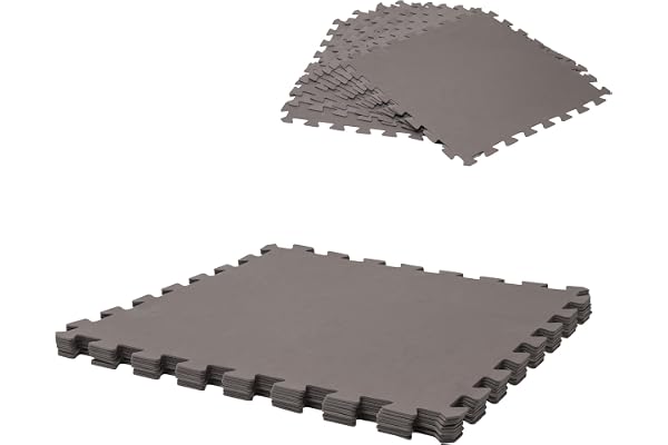 WERKA PRO Dalle pour Piscine imprimé Taupe 50x50cm 3mm 9 pièces, Alfombras de baldosas