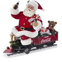 COCA-COLA BARATTOLO SCATOLA di latta Babbo Natale porta regalo addobbo