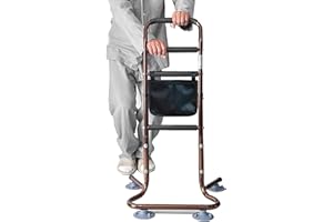 JUERAORI Ältere Stehhilfe Mit Sucker, Verstellbare Höhe Mobilitätshilfe Ältere, Badezimmer Neben dem Sofa Haltegriff, Stützgestell Belastbar bis 136kg