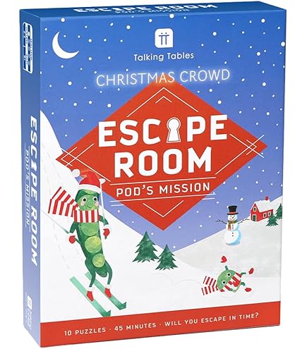 Talking Tables Tema De Navidad Para Niños Escape Room Juego Sprout