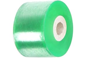 Rpanle Veredelungsband, Fuß Pfropfen Dehnbare Band, transparent Pfropfband, Feuchtigkeit Barriere zum Pfropfen von Obstbäumen Pflanze Reparatur 120 m x 3 cm Grün