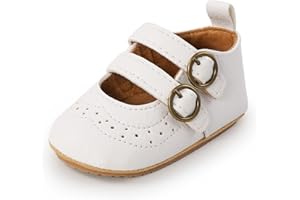 SEHFUPOYE Scarpe da Bambina Mary Jane Princess Scarpe da Bambino Antiscivolo per la Prima Passeggiata Scarpe da Bambino in Pelle PU Bowknot Prewalkers