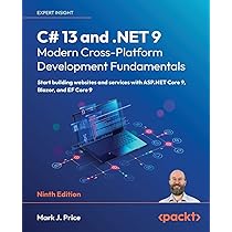 JavaScriptとC#の書籍セット C# 13 and .NET 9 - Modern Cross-Platform Development