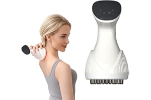 YUNJYI'S Masseur Sofela Masseur Électrique 4 en 1 pour Pieds, Jambes et Corps – Chauffage, Vibration et Soulagement Musculaire Masseur Portable De Jambes Sans Fil pour Homme et Femme (Blanc)