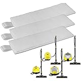 Zeltauto Mikrofaser-Bodendüsen-Pads, kompatibel mit Kärcher EasyFix SC1, SC2, SC3, SC4, SC5 Serie Dampfreiniger (3 Stück)