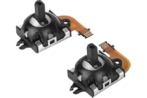 EEEKit Joysticks Replacement, 3D Analog Sensor Joysticks Module Thumb Sticks Repair Kit for PS5 Portal PSVR2 Controller, 2PCS