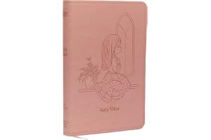 NRSVCE, Precious Moments Bible, Pink, Leathersoft, Comfort Print: Holy Bible