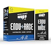 WUP Endu+Race، صوديوم، بوتاسيوم، مغنيسيوم، كافيين، بنكهة الليمون، 15 كيس مسحوق فوار
