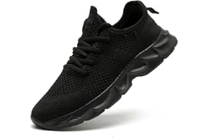 VGPSFN Mens Trainers Running Shoes Walking Sport Outdoor Casual Tennis Gym Fitness Shoes for Men Breathable Mesh Comfortable Lightweight Sneakers