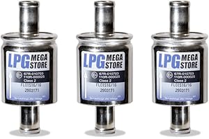 LPG-MEGASTORE 3 x Gasfilter 16mm Autogas, LPG, GPL Filter Universell (4,63€ pro Stück)