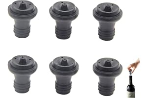 DINGLONG Lot de 6 bouchons pour bouteille de vin