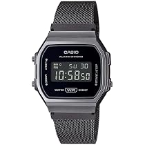 Protection Écran Casio A168WEGG-1BEF - 6 Films Ultra-Clairs Anti-Rayures - Application Sans Bulles