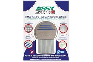 PETTINE PIDOCCHI ASSY 2000 - TRATTAMENTO PROFESSIONALE PEDICULOSI