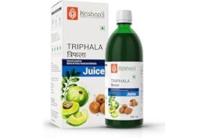 KRISHNA'S HERBAL & AYURVEDA Krishna's Triphala Juice - 1000 ml | Natural Laxative | Enriched with Amla, Harad, Baheda | Improves Digestion