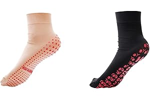 FOSSEAN Heated Socks for Men Rechargeable, Electric Foot Warmer Rechargeable Electric Heating Socks Winter Socks Men Mens Walking Socks Socks Women for Sport Outdoor Camping Hiking Gifts