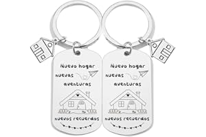 FGHJK Llavero Nuevo para Hogar, Llavero de Pareja, Nuestro Primer Hogar 2025, Nuevo Hogar, Regalos de Inauguración de la Casa, Regalos Cálidos para Parejas Llavero Nuevo Hogar