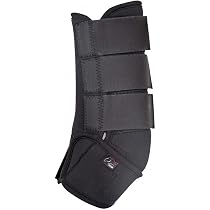 HKM Ghette Per Cavalli Supersoft – Nero, Taglia Unica Con Velcro